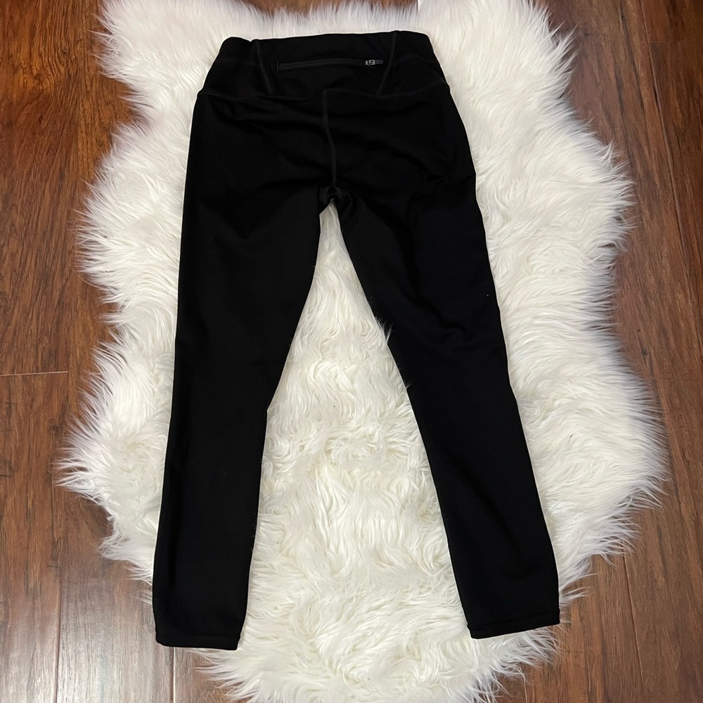 Athletic Black and White Leggings Athleisure XXS - Picture 2 of 4